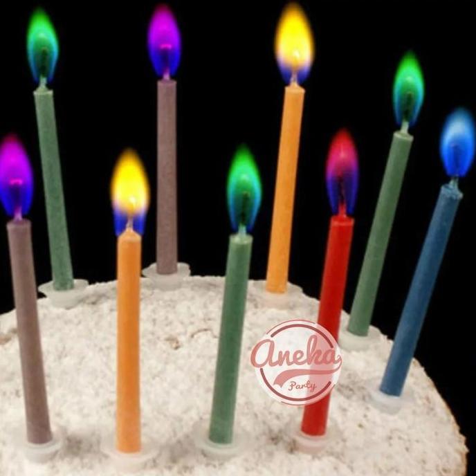 Ready  Lilin Colour Flame / Lilin Api Warna / Lilin Ulatah nyala api Warna warni/ Lilin Warna