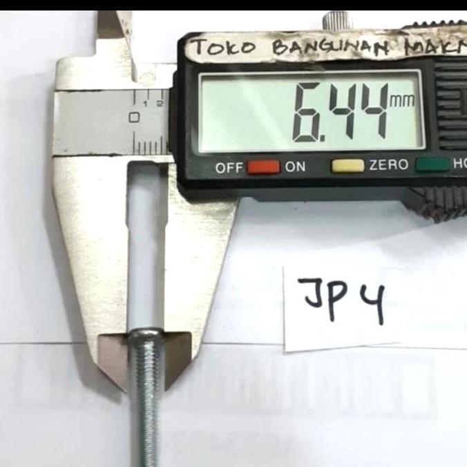 Baut Putih M4x20 + Mur Baut Jp4x20 100pcs murah