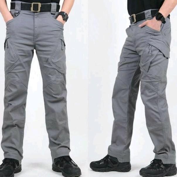 Celana Tactical Ripstop Celana Tactical Ripstop Tebal Modern Pria Panjang