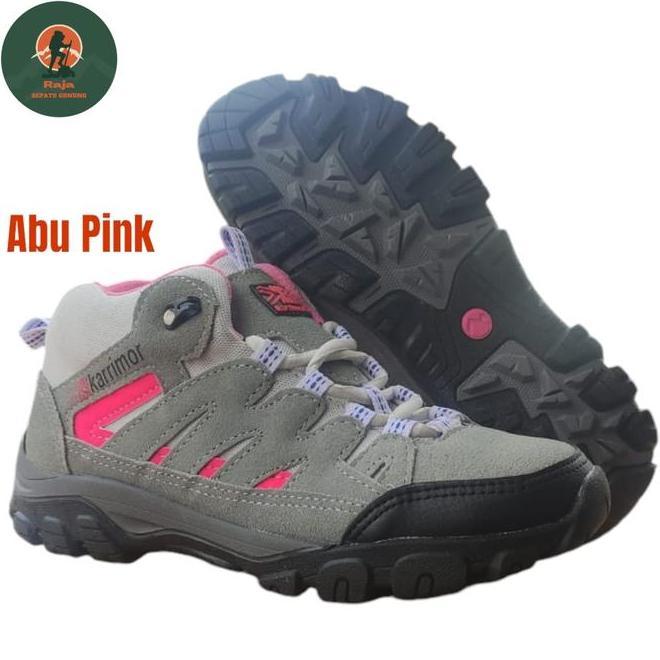 Sepatu Wanita Gunung Hiking Outdoor Tracking Outdoor Berkualitas