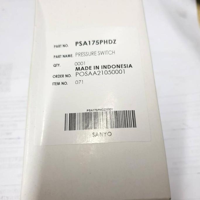 BEBAS ONGKIR - otomatis / pressure switch pompa air SANYO ORI PH 175 / 150