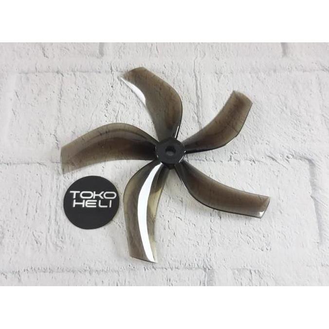 Gemfan D4-5 Ducted 5 Blades 4" Propeller 5mm D4 Midnight Gray