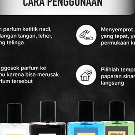 Belia Braven Code Eau De Parfum 100Ml | Parfum Pria | Woody Fragrance