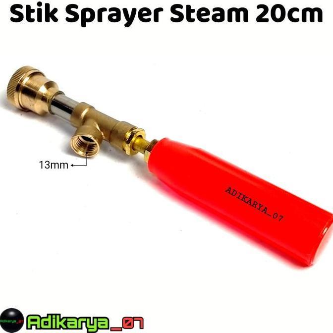 Ready  Stik Steam stick sprayer stik power sprayer 20cm stik sprayer gun stik cuci motor kuningan