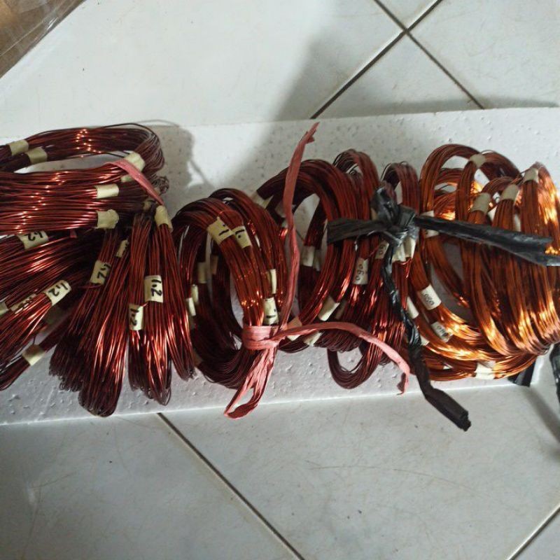 Kawat Email/Kawat Tembaga 0,80Mm/0,90Mm,/1Mm/1,2Mm/0,60Mm/0,7Mm/0,5Mm/0,35Mm/0,40Mm Ukuran Lainnya(H
