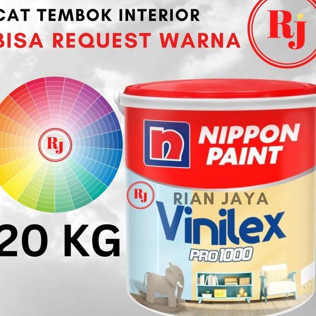 Part 2 Cat Tembok Interior Nippon Paint Vinilex Pro 20 Kg 1 Pail Custom Warna Cat Dinding