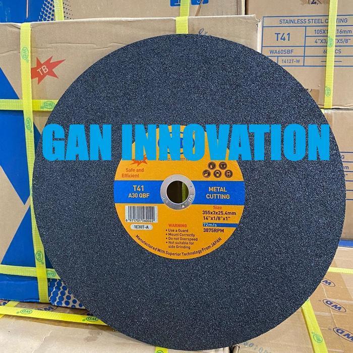 [Per Dus isi 25 Keping] Batu Gurinda Potong WD 14" | Mata Gerinda Potong WD 14 inchi | Cutting Wheel