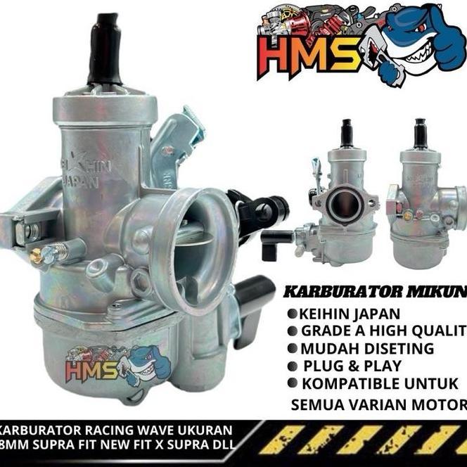 Karbu Karburator Racing Wave 24 28 Mm Karisma Supra X 125 Lagenda Astrea Prima Honda Win C70 Cocok U