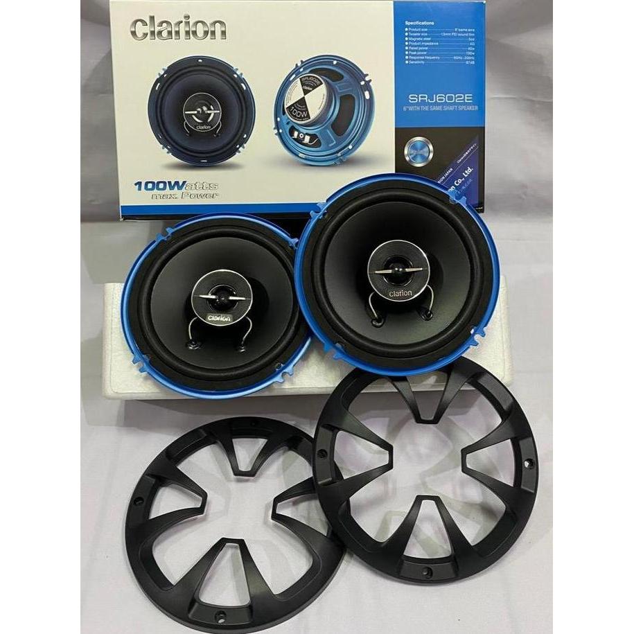 Speaker Mobil Speaker Two Way Coaxial Clarion Speaker Srj Series Srj602E 6 Inch