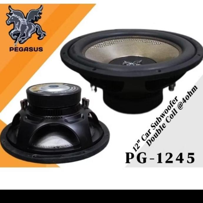 Subwoofer Pegasus Pg 1245 12Inch Double Coil