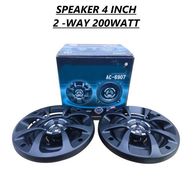 Speaker 2 Way Coaxial Ac-Rwu / Speaker 4 Inch 2 Way