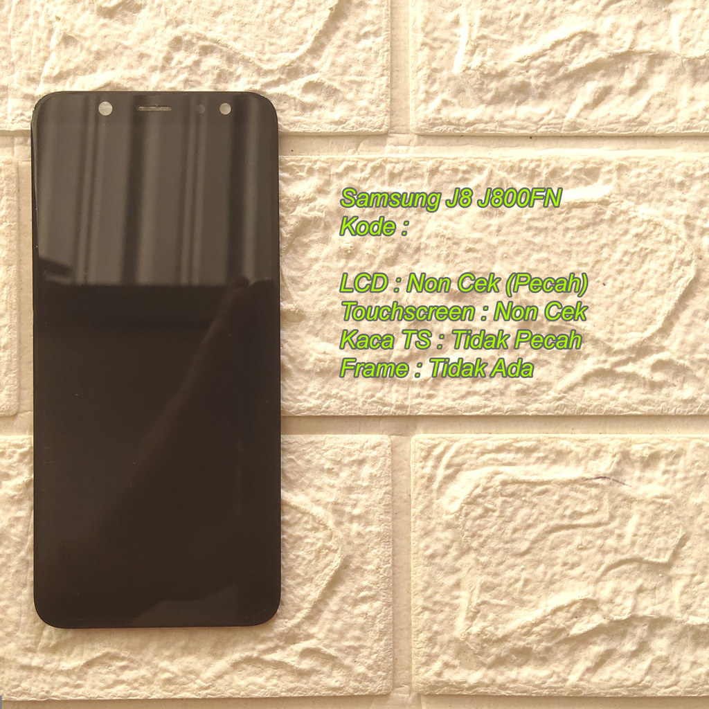 Samsung J8 - J800FN LCD Copotan - Cek Deskripsi