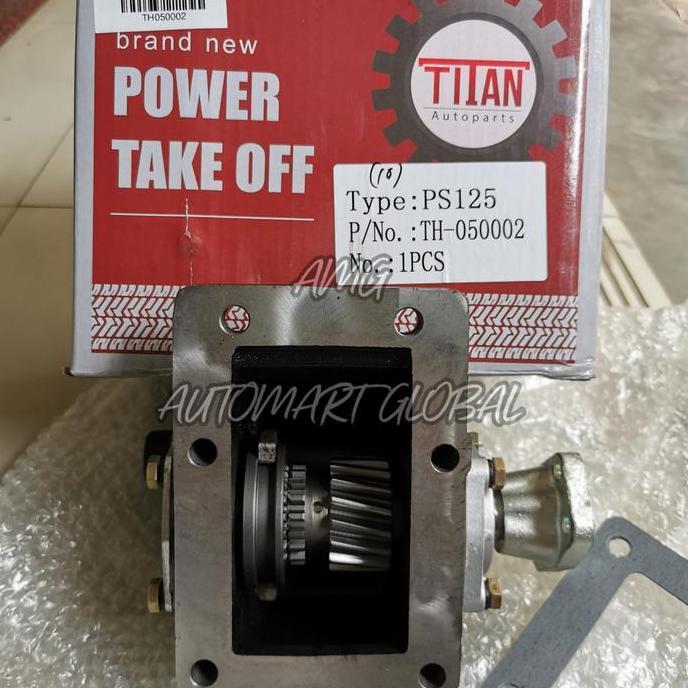 RACERPO pto dump truk canter ps110 ps125 gigi miring