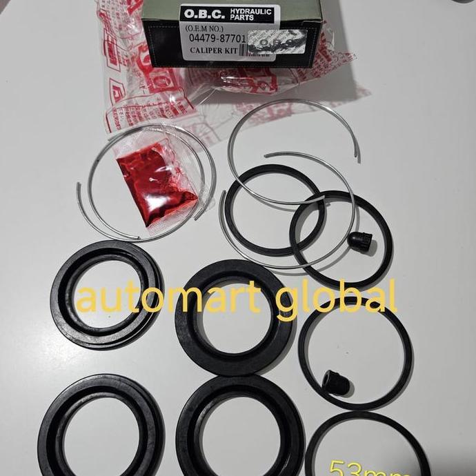 AZBOMO caliper kit karet rem cakram charade g10