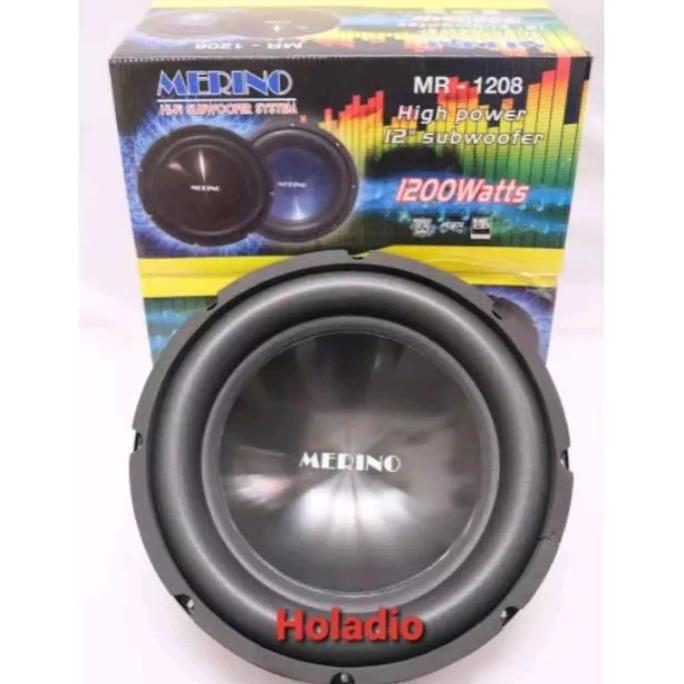Subwoofer / Subwofer Merino 12 Inch Mr-1208 / Mr 1208 Double Coil