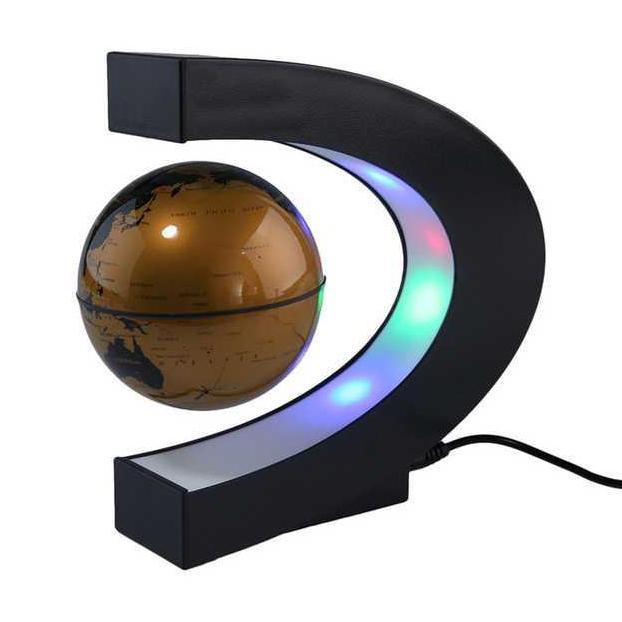 KASDIUM Globe Bola Dunia Magnetic Mengambang Lampu Dekorasi Rumah Unik Magnet