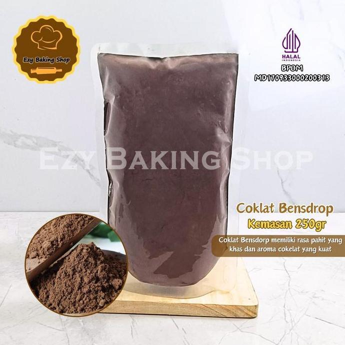 Coklat Bubuk 250gr - Coklat bubuk premium / Coklat Bensdrop Default