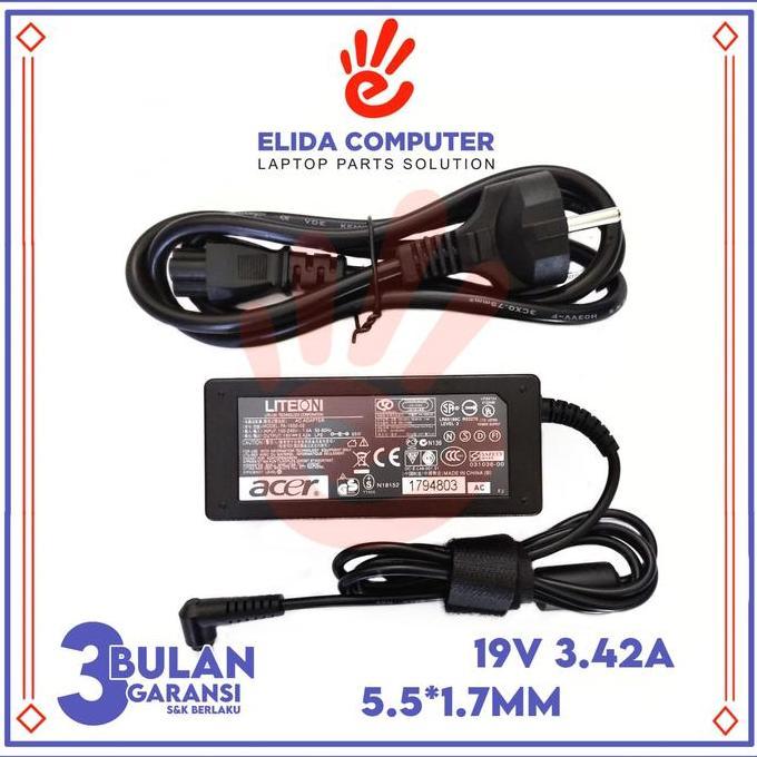 TERBARU - Adaptor Charger LITEON Acer PA-1650-02 PA-1650-86 PA-1650-69 19v 3.42a