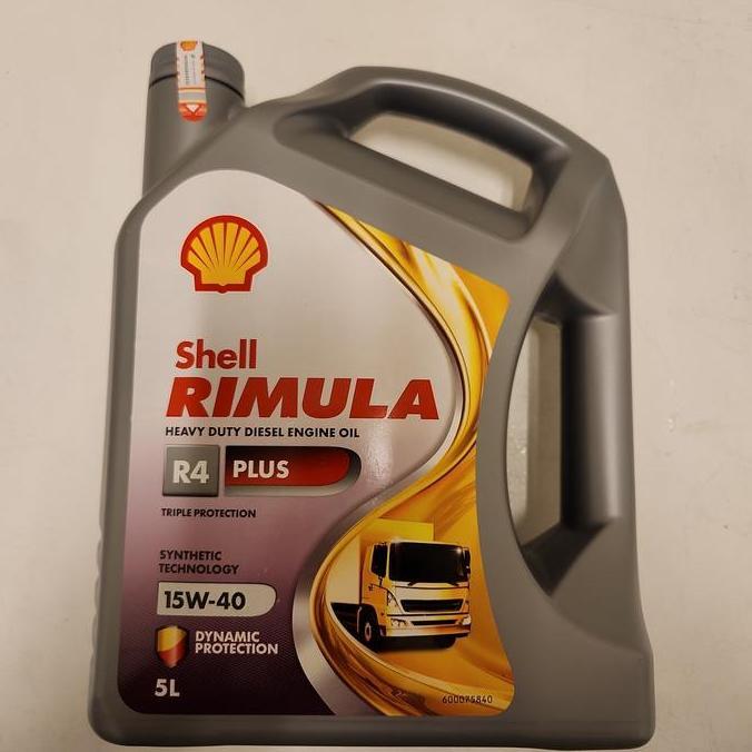 Oli Mobil Diesel Genset Diesel Shell Rimula R4 Plus (5 Liter)