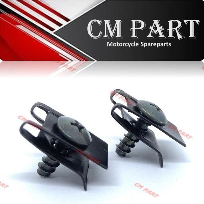 Baut/Baud Klip/Clip Batok/Body Yamaha F1ZR/Force 1/Vega/Crypton 100PCS