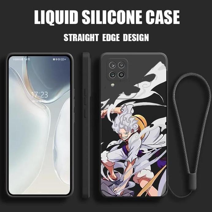 Ready Case  untuk Samsung A12 M12 LUFFY GEAR 5 Softcase TALI Silicone Gambar