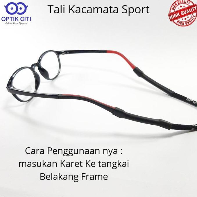 tali kacamata sporty multi fungsi 3 warna