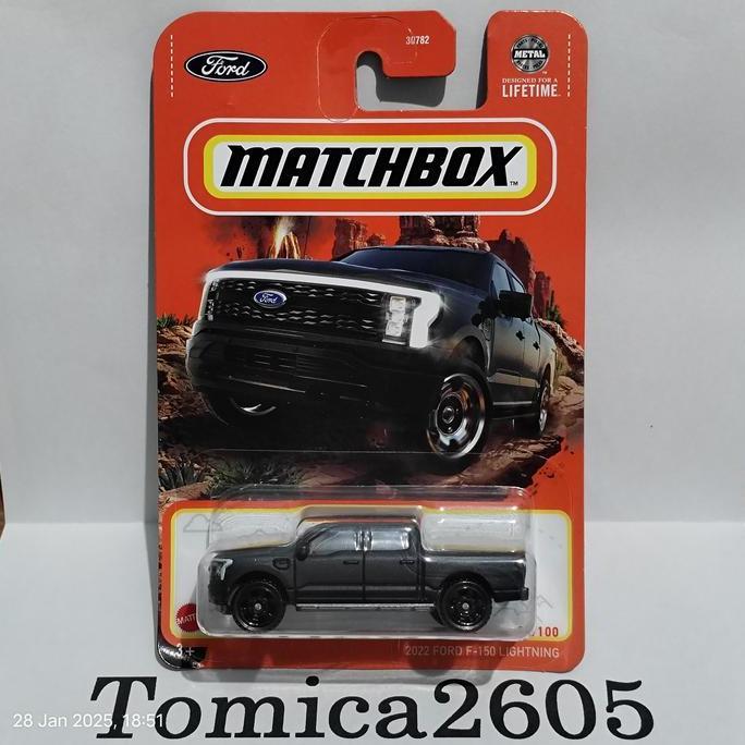 Matchbox 2022 Ford F-150 Lightning (Black Doff)