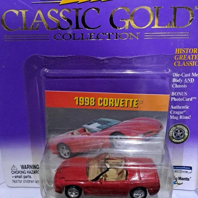 1998 corvette diecast 1:64 Johnny lightning