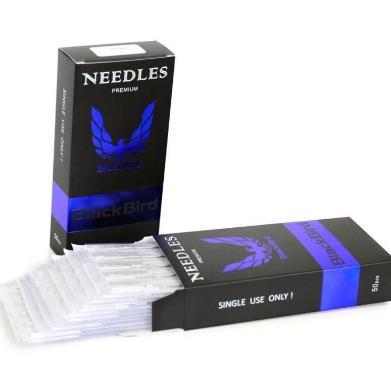 NEW 1BOX.50PCS / 1/2BOX.25PCS Jarum 03 Tattoo Coil BlackBird  M1/RM /RL/RS [terbaik][terlaris]