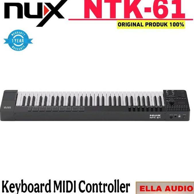Ready  Nux NTK-61 Keyboard Midi Controller 61 keys Nux NTK61 NTK 61
