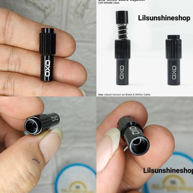 Inline Cable Adjuster Stopper OXO Setelan Kabel Shifter RD FD Rem Brifter Sepeda Balap Roadbike