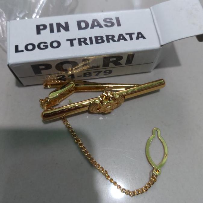 New  Pin jepitan dasi polri jatah