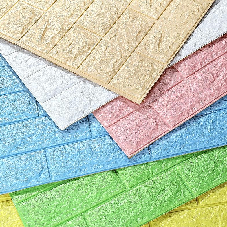 PREMIUM Hoptech Medan - Wallpaper 3D Foam | Room Decoration Wallpaper | 3D Foam Bata