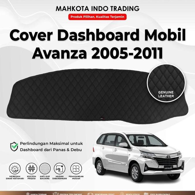Car Cover  Dashboard Mobil Avanza Xenia 2005 - 2011 Premium Custom Fit / Pelindung Dashboard Mobil F