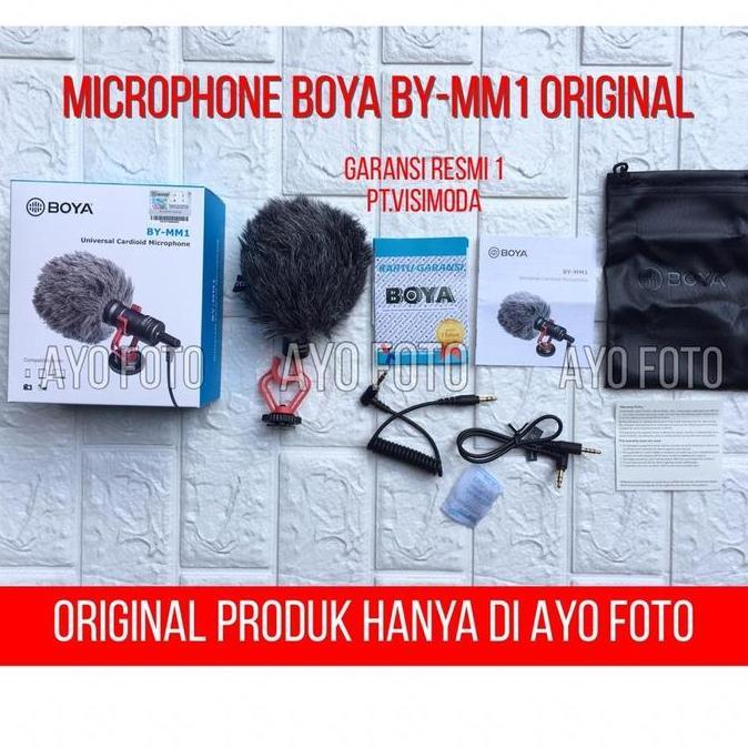READY Boya BY MM1 Mini Microphone Cardioid Shotgun Mic