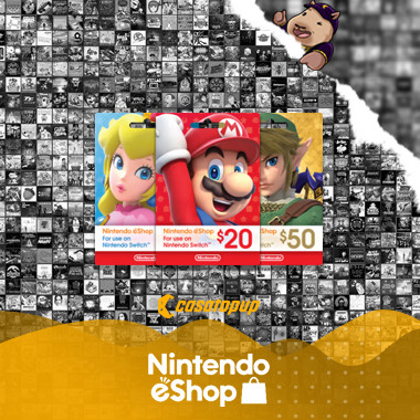 Nintendo Eshop Card Wallet USA USD $10 $20 $35 $50 Murah - Harga Spesial Promo Murah Switch Online G