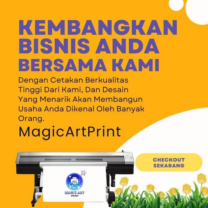 Ready  SPANDUK BANNER Transfer Uang Bank Merah MMT Spanduk Custom 80x180