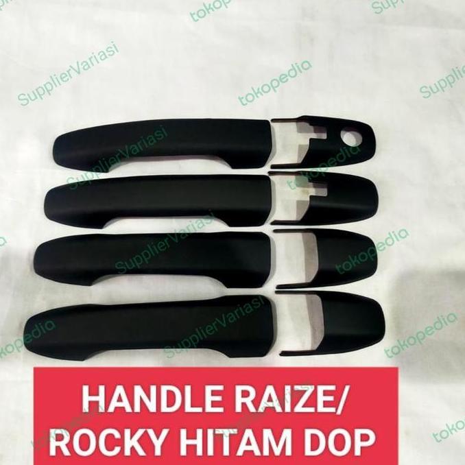 Cover Handle / Door Handle  Raize / Rocky Hitam