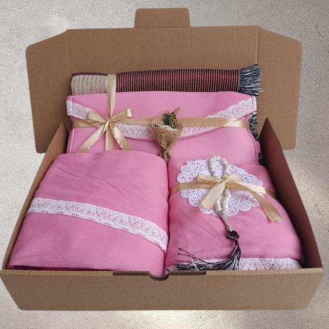 Hampers Mukena  Lebaran - Mukenah Dewasa - Kado Mukena Jumbo - Ulang Tahun Pernikahan - Kado Pacar C