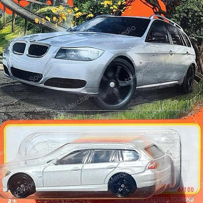 New  MATCHBOX 2012 BMW 3 SERIES TOURING BIRU ABU HITAM - Z3 Z4 E36 M3 RACE