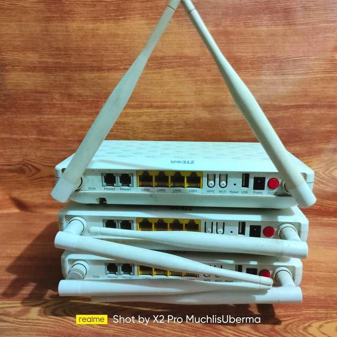 New router ZTE GPON ONT F609 ZXHN wireless modem Access Point RT RW net