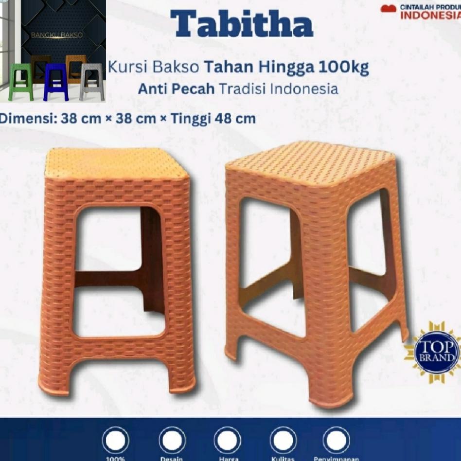 Kursi Baso Segi Rotan Plastik Kursi Taman Kursi Bakso Plastik Rotan Kursi Plastik Rotan Baso