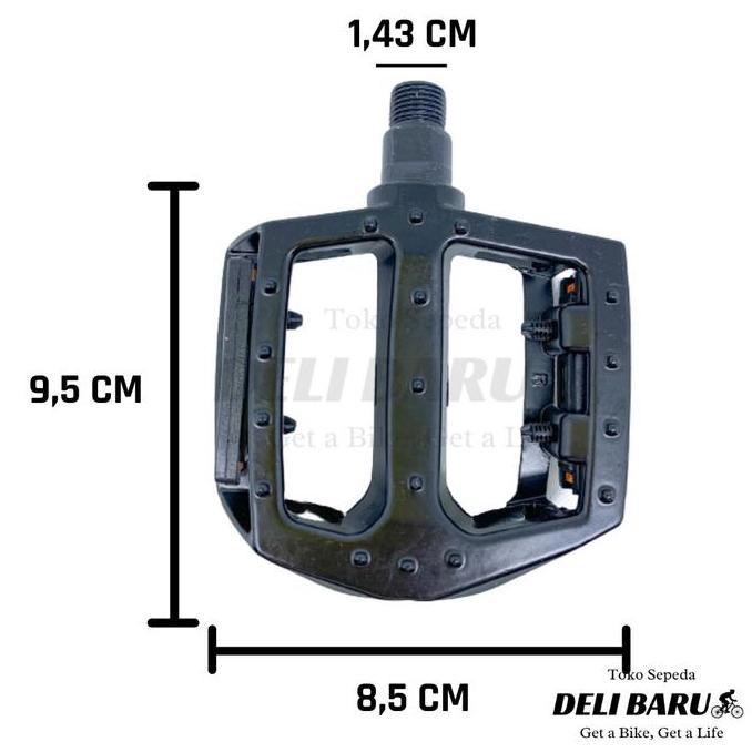 Ready Pedal alloy pacific sepeda MTB lipat fixie AS BESAR