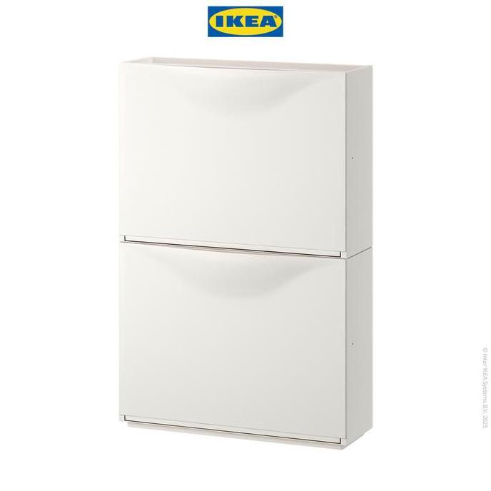 IKEA TRONES Kabinet / Tempat Sepatu Serbaguna 52x18x39 cm Isi 2pcs