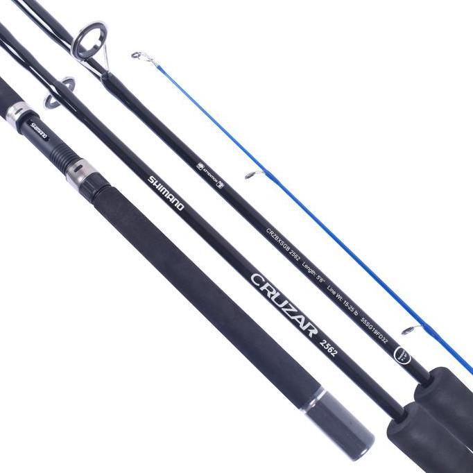 Joran Spinning Shimano Cruzar BX SG sambung 2 Size 2562 2602 2702