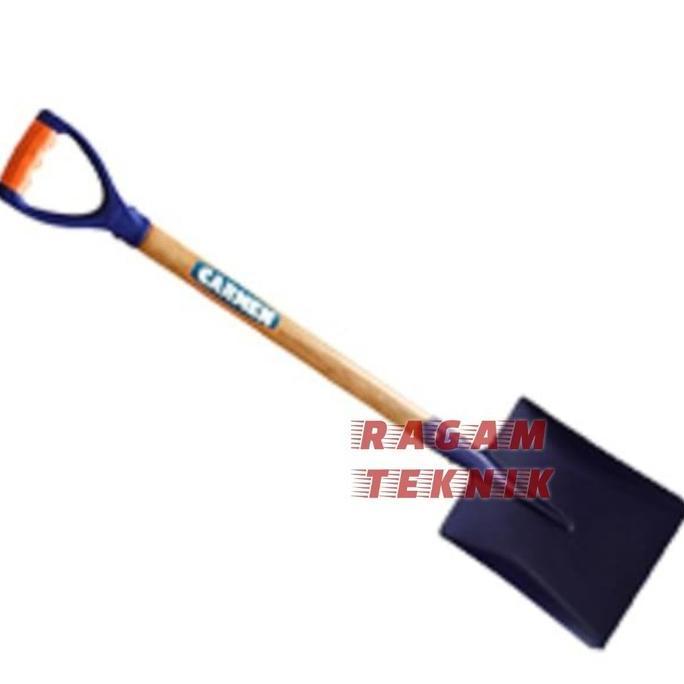 Skop Carmen Singkup Shovel Sekop Pasir Kayu Gagang Plastik Gojek Grab