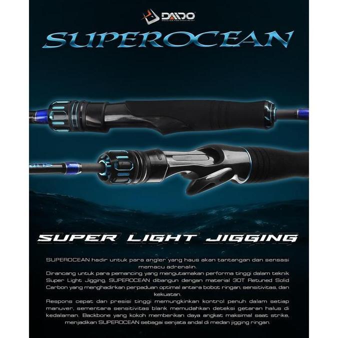 Daido - Joran Superocean Super Light Jigging 198 - Joran Pancing