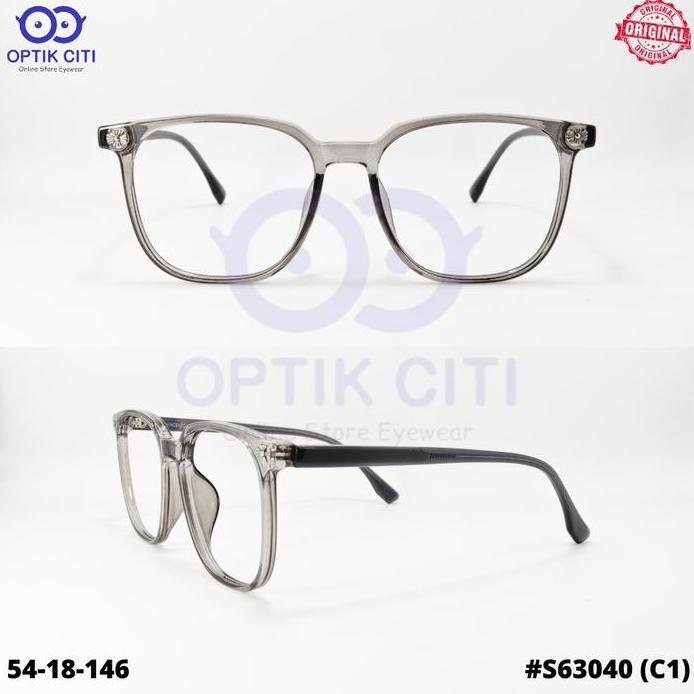 New Kacamata Pria Wanita Kotak Besar Vincenzo Vintage 63040 Original murah