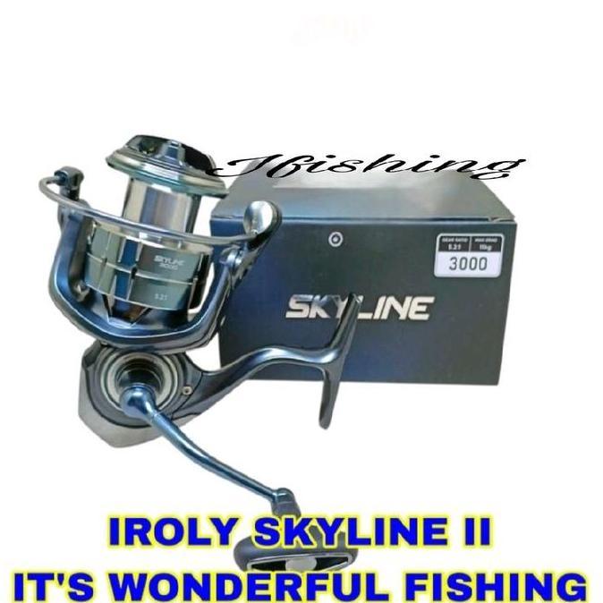 Reel Iroly Skyline II 1000,2000,3000,4000,6000 Power handle pancing