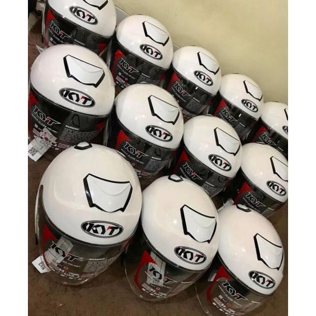 HELM KYT KYOTO WHITE ORIGINAL HELM TOURING KYT KYOTO PUTIH HELM KYT KYOTO PUTIH ORIGINAL HELM KYT KY